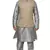 Mag Men's Silver Matching silk Kurta Churidhar With Coffee Colour Joot Waistcoat