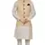 Mag Men's white Matching silk Kurta Churidhar With Gold Waistcoat