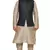Mag Men's Double Tone Matching silk Kurta Churidhar With Black 1st Waistcoat