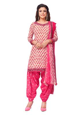 Women's Pack of   Synthetic Printed   top & bottom with dupatta 2