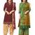 Women's Pack of   Synthetic Printed   top & bottom with dupatta