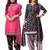 Women's Pack of   Synthetic Printed   top & bottom with dupatta
