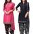 Women's Pack of   Synthetic Printed   top & bottom with dupatta