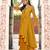 High Low Chanderi Kurti Set With Piping Detail