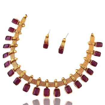 Red necklace-sets 1