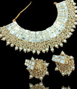 White necklace-sets