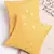 Set of 2 Yellow Gold Polka Dots Cushion Cover