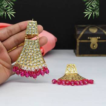 Pink danglers-drops 1
