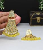 Yellow danglers-drops