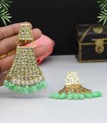 Green danglers-drops