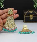 Green danglers-drops