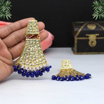 Blue danglers-drops 1