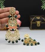 Green danglers-drops