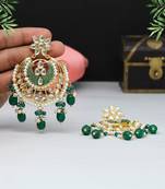 Green danglers-drops