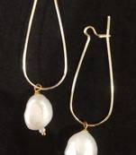 Latest Real White Color Shell Pearl Brass Bali Style Imorted Earrings Set