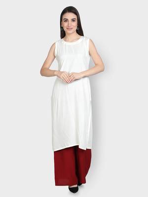 Multicolor printed viscose rayon kurta-sets 3