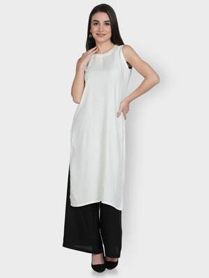 Multicolor printed viscose rayon kurta-sets 3