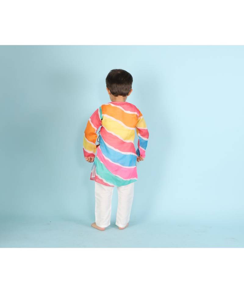Lehariya Boy Kurta Pajama Set