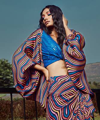 Azure Blue Co Ord Set 6