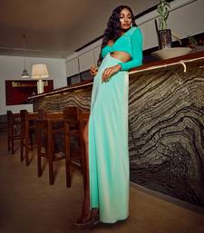 Colour Block Sorbet Mint Green Dress