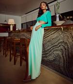 Colour Block Sorbet Mint Green Dress