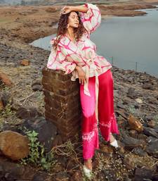 Fuchsia Tie Dye Co Ord Set