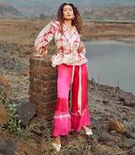 Fuchsia Tie Dye Co Ord Set