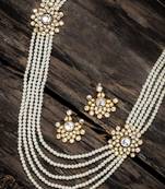 Simply Yours Earring & Necklace Set(White)