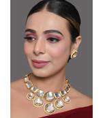 Kundan Inspired Necklace With Earrings