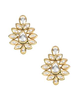 Handcrafted Kundan Embellished Kundan Earrings 4