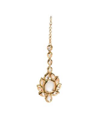 Handcrafted Kundan Mang Tika 4