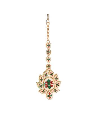 Handcrafted Kundan Mang Tika 5