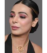 Gold Toned Choker Necklace