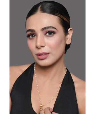 White Gold Tone Kundan Necklace 2