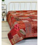 Handmade Vintage Quilts Boho King Size Bedding Throw Blanket Hippie Quilts Queen 108x90 inch