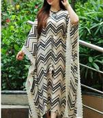 Women's Rayon Printed Designer Kaftan/Tunics