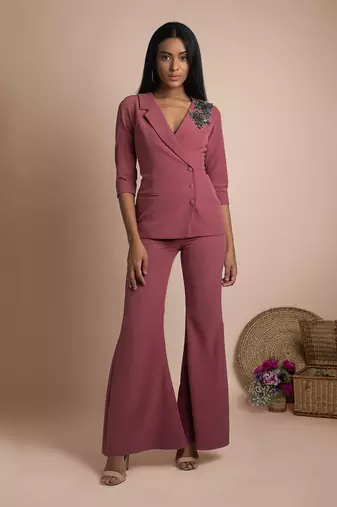 Rose Pink Pant Suit