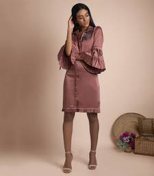 Rose Pink Shirt Dress