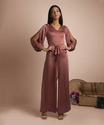 Rose Pink Jumpsuit 1