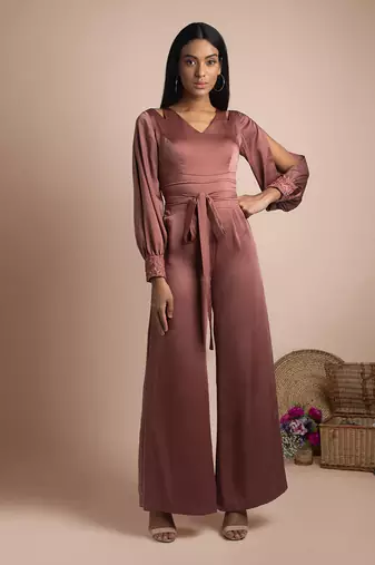 Rose Pink Jumpsuit