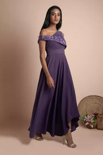 Purple Gown