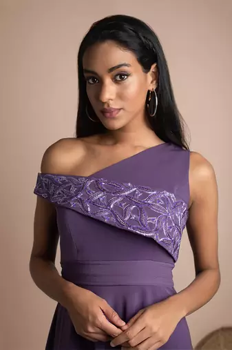 Purple Gown
