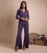 Purple Pant Suit
