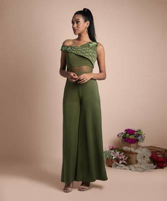 Green Jumpsuit 2
