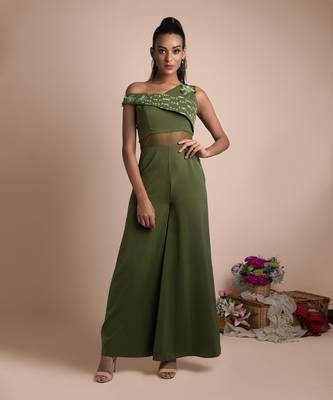 Green Jumpsuit 1