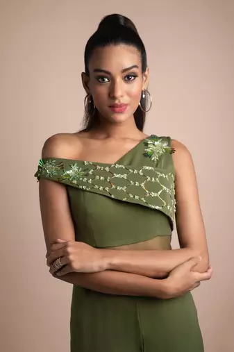 Green Jumpsuit