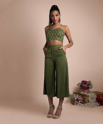 Green 3 Pc Co Ord Set 2