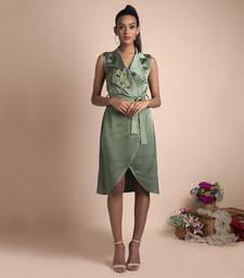 Green Trench Dress