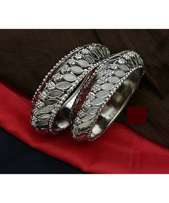 Kada bangles indian oxidized German silver jewelry bollywood  anniversary birthday present easy to go partywear 1