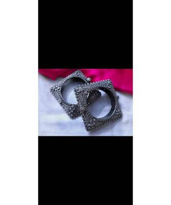 Indian Oxidised Bangle Kada 3